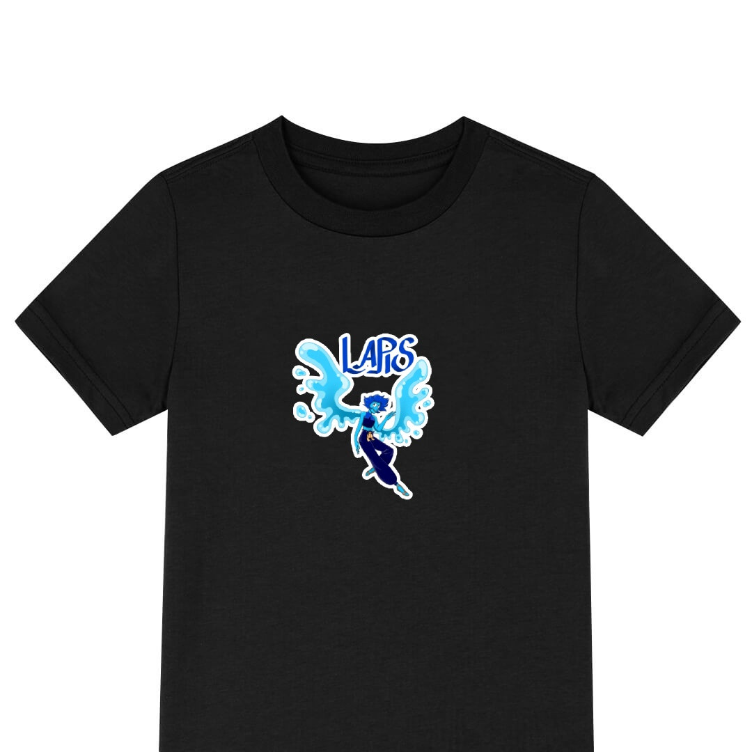 Steven Universe Lapis Lazuli Tee Shirt T-Shirt Short Sleeve - Lapis Lazuli Wings