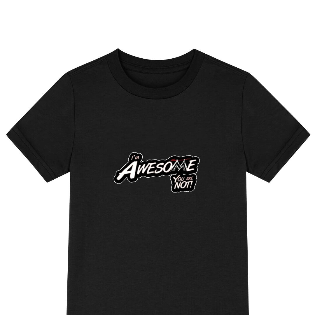 WWE The Miz Tee Shirt T-Shirt Short Sleeve - The Miz I'm Awesome You Are Not Sticker Art