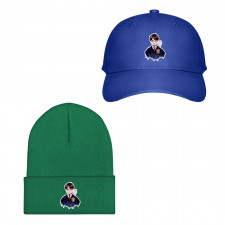 Harry Potter Baseball Cap Beanie Hat - Harry Potter And Hedwig Paint Sticker Art