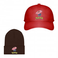 Pokemon Vileplume Baseball Cap Beanie Hat - Vileplume Character Series Art