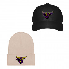Mavericks Minnesota State University, Mankato Baseball Cap Beanie Hat - Mavericks Minnesota State University, Mankato College Football Team Single Logo