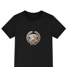 Cadillac Tee Shirt T-Shirt Short Sleeve - Cadillac Logo 1985