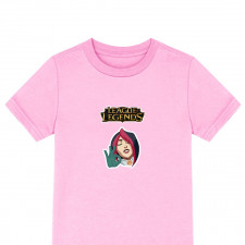 League of Legends Fiora Tee Shirt T-Shirt Short Sleeve - Fiora Sticker Character Art