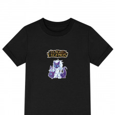 League of Legends Kindred Tee Shirt T-Shirt Short Sleeve - Kindred Lamb and Wolf