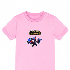 League of Legends VI Tee Shirt T-Shirt Short Sleeve - VI Officer Render