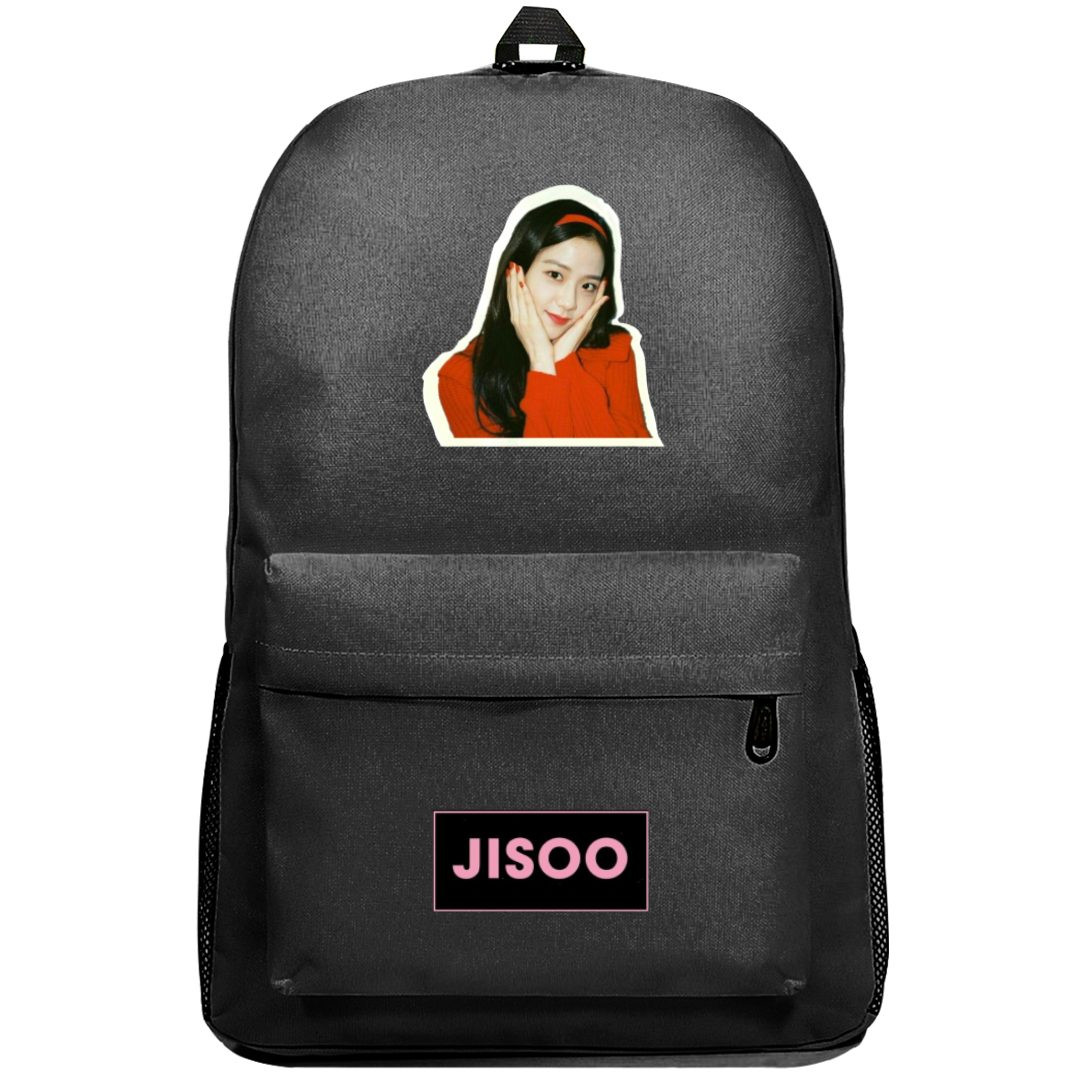 Blackpink Jisoo Backpack SuperPack - Jisoo Cute Sticker Art