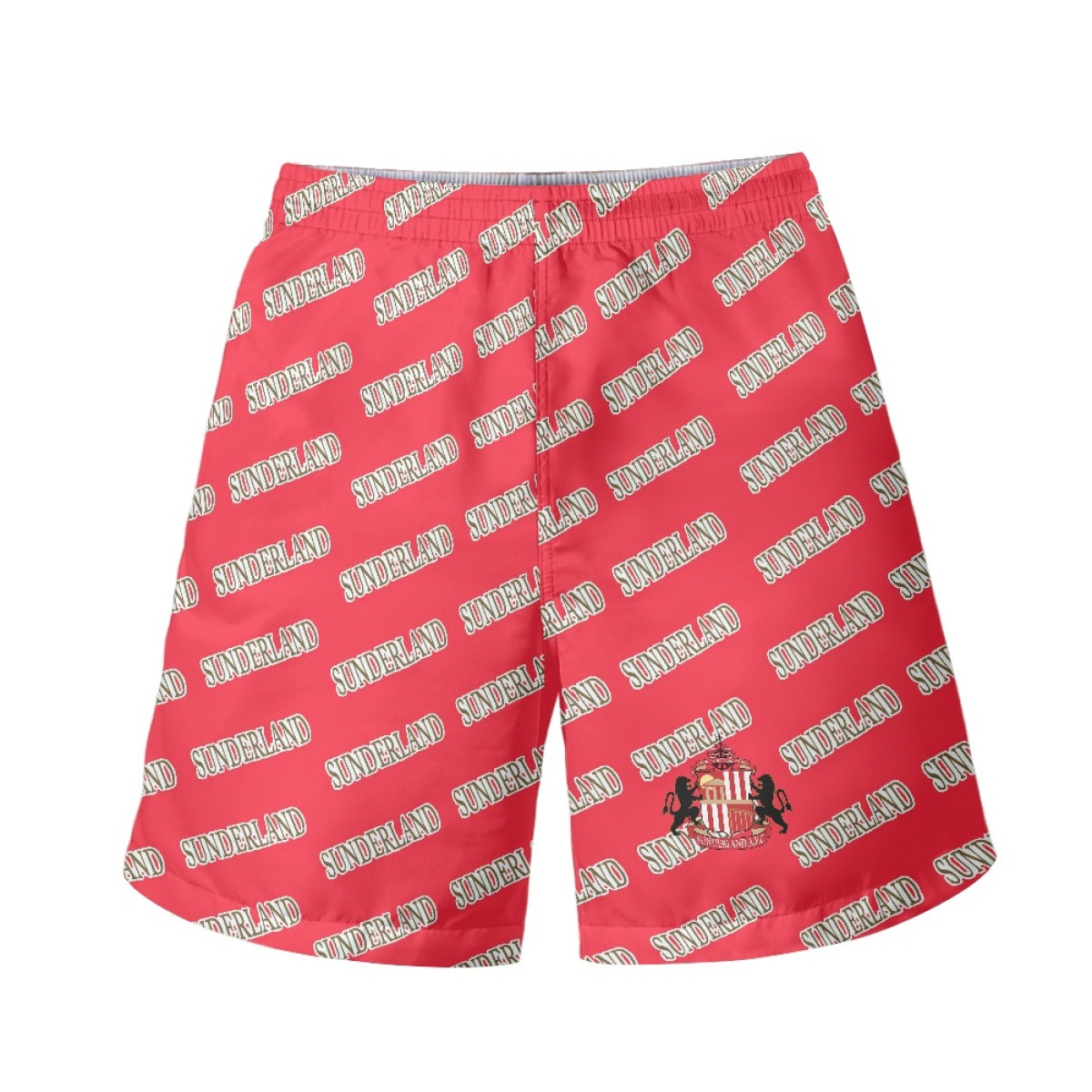 Sunderland AFC Beach Shorts Swim Pants Swimming Trunks - Sunderland Football Club Medley Monogram Wordmark