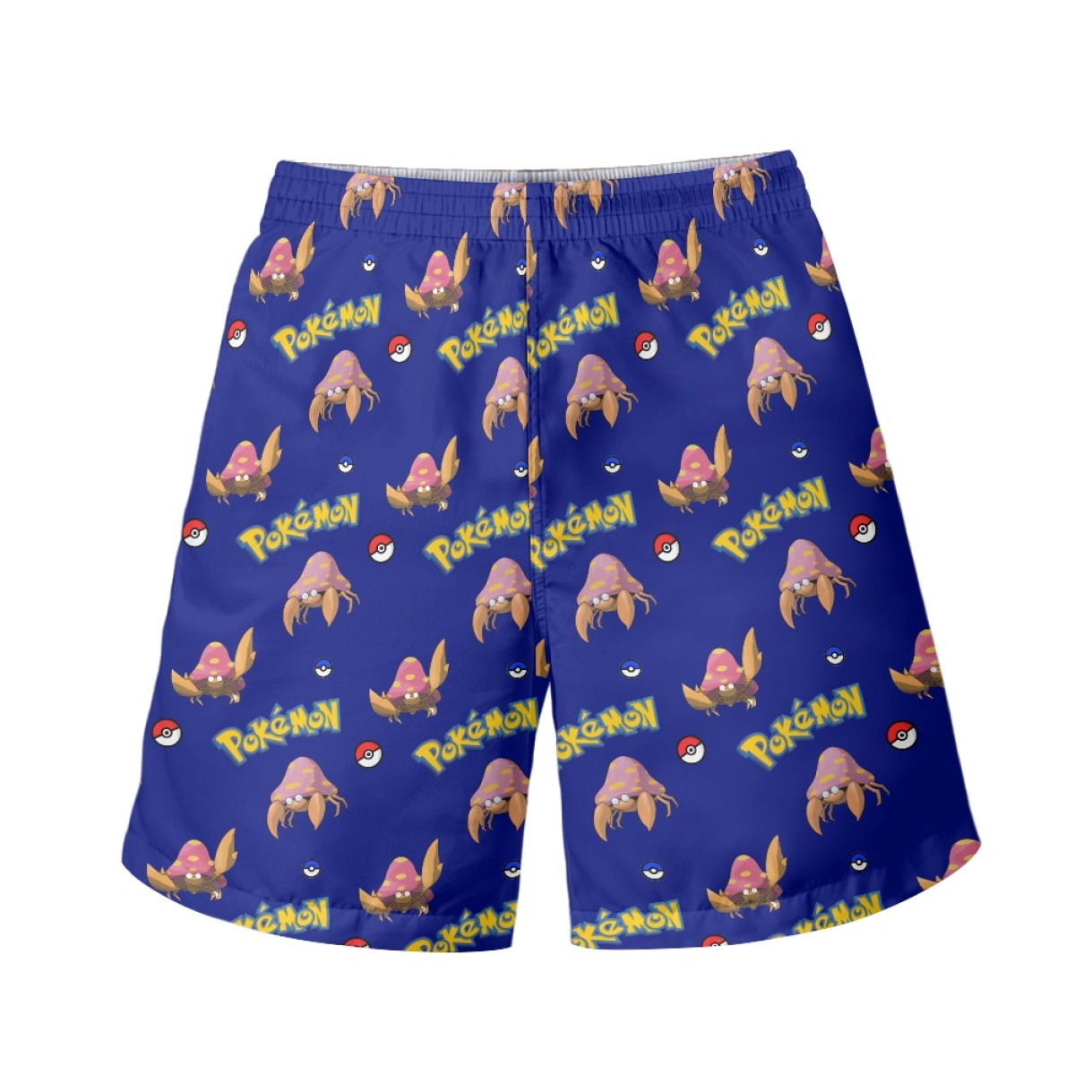 Pokemon Parasect Beach Shorts Swim Pants Swimming Trunks - Parasect Character Series Art