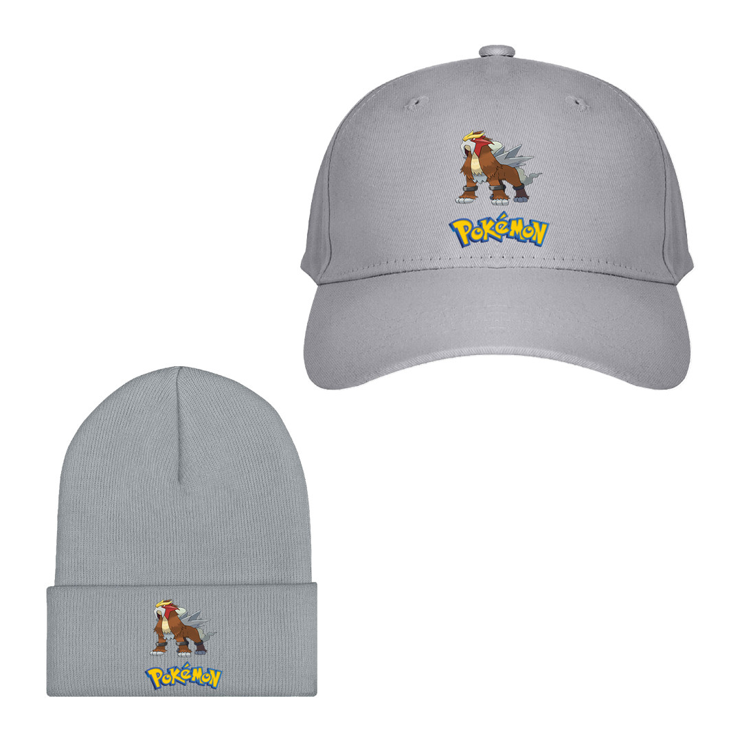 Pokemon Entei Baseball Cap Beanie Hat - Entei Character Series Art