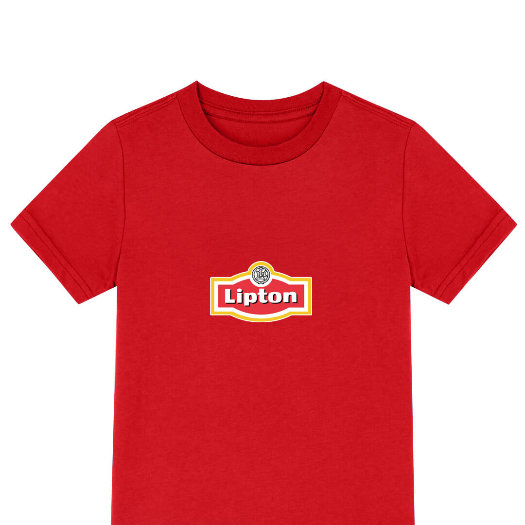Lipton Tee Shirt T-Shirt Short Sleeve - Lipton 70s Logo