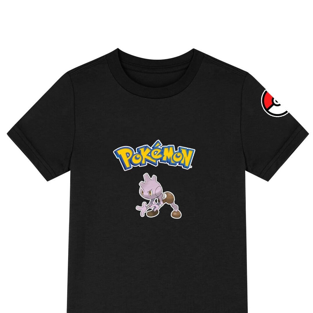 Pokemon Tyrogue Tee Shirt T-Shirt Short Sleeve - Tyrogue Character Series Art