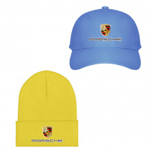 Porsche Baseball Cap Beanie Hat - Porsche Emblem