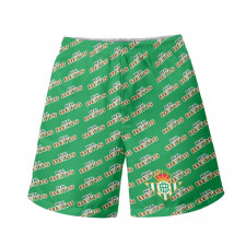 Real Betis Beach Shorts Swim Pants Swimming Trunks - Betis Football Club Medley Monogram Wordmark