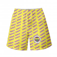 Fenerbahce SK Beach Shorts Swim Pants Swimming Trunks - Fenerbahce Football Club Medley Monogram Wordmark