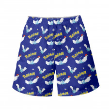 Pokemon Swablu Beach Shorts Swim Pants Swimming Trunks - Swablu Character Series Art