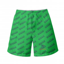 XFL Seattle Sea Dragons Beach Shorts Swim Pants Swimming Trunks - Seattle Sea Dragons Medley Monogram Wordmark