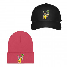 Super Mario Iggy Koopa Baseball Cap Beanie Hat - Iggy Koopa Cartoon Art