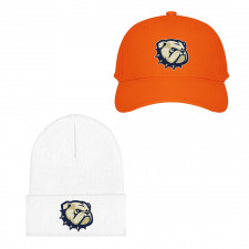 Bulldogs Wingate University Baseball Cap Beanie Hat - Bulldogs Wingate University College Football Team Single Logo