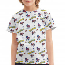 Pokemon Zamazenta Tee Shirt T-Shirt Short Sleeve - Zamazenta Character Series Art