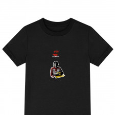 F1 Formula One Ayrton Senna Tee Shirt T-Shirt Short Sleeve - Portrait