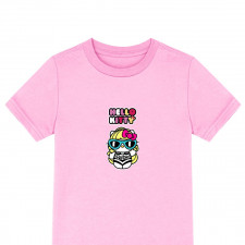Sanrio Hello Kitty Barbie Tee Shirt T-Shirt Short Sleeve - Sanrio Hello Kitty Barbie Sticker