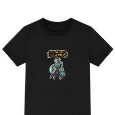 League of Legends Thresh Tee Shirt T-Shirt Short Sleeve - Thresh Scary with Sword