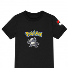 Pokemon Pangoro Tee Shirt T-Shirt Short Sleeve - Pangoro Character Series Art