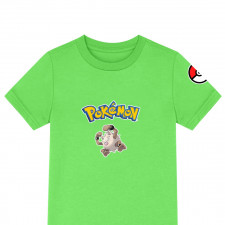 Pokemon Primeape Tee Shirt T-Shirt Short Sleeve - Primeape Character Series Art