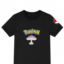 Pokemon Shiinotic Tee Shirt T-Shirt Short Sleeve - Shiinotic Character Series Art