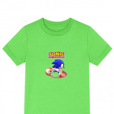 Sonic The Hedgehog Sonic Tee Shirt T-Shirt Short Sleeve - Sonic Classic Running