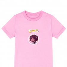 Steven Universe Smoky Quartz Tee Shirt T-Shirt Short Sleeve - Smoky Quartz Sleeping Round Sticker