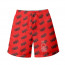 Nottingham Forest Football Club Beach Shorts Swim Pants Swimming Trunks - Nottingham Forest Football Club Medley Monogram Wordmark