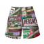 Hersheys Beach Shorts Swim Pants Swimming Trunks - Hersheys Mania Collage Logo