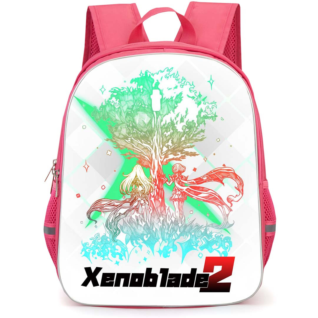 Xenoblade Backpack StudentPack - Xenoblade 2 The Two Of Them Wishing For Each Poster