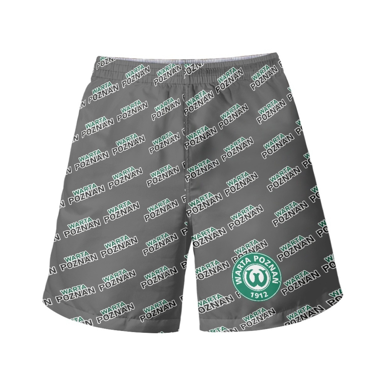 Warta Poznan Beach Shorts Swim Pants Swimming Trunks - Poznan Football Club Medley Monogram Wordmark