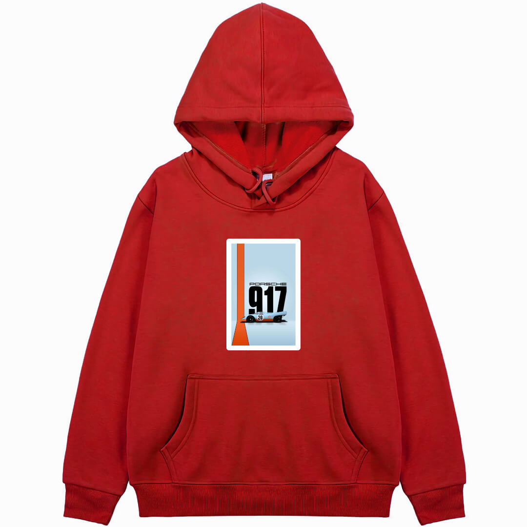 Porsche Hoodie Hooded Sweatshirt Sweater Jacket - Porsche 917 Classic Super Racing Poster