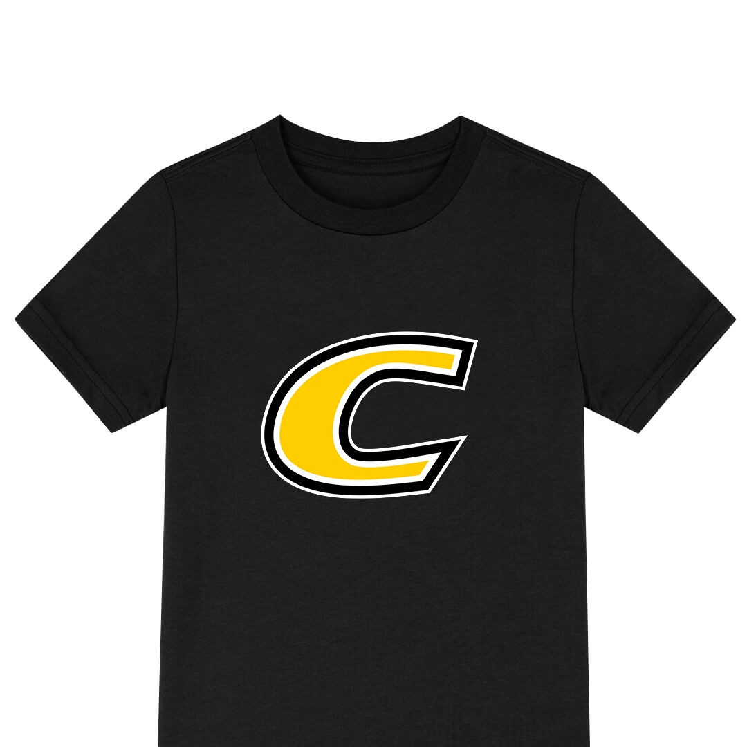 Centre College Colonels Tee Shirt T-Shirt Short Sleeve - Centre College Colonels College Football Team Single Logo