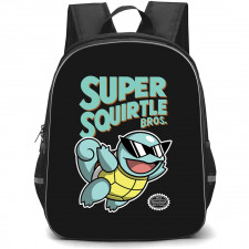 Pokemon Squirtle Backpack StudentPack - Squirtle Super Squirtle Bros