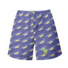 GD Estoril Praia Beach Shorts Swim Pants Swimming Trunks - Praia Football Club Medley Monogram Wordmark