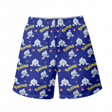 Pokemon Hattrem Beach Shorts Swim Pants Swimming Trunks - Hattrem Character Series Art