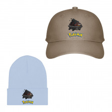 Pokemon Carkol Baseball Cap Beanie Hat - Carkol Character Series Art