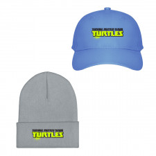 Ninja Turtles Baseball Cap Beanie Hat - Teenage Mutant Ninja Turtles 12 Logo Large