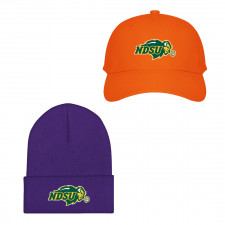 North Dakota State Bison Baseball Cap Beanie Hat - North Dakota State University Bison College Football Team Single Logo
