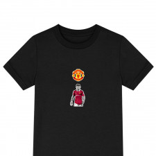 Lisandro Martinez Tee Shirt T-Shirt Short Sleeve - Lisandro Martinez Manchester United Vector Illustration Sticker Art