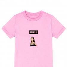 Blackpink Jennie Tee Shirt T-Shirt Short Sleeve - Jennie Side Portrait