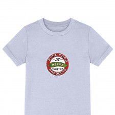 Heinz Tee Shirt T-Shirt Short Sleeve - Heinz Pure Food Retro Round Sticker