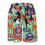 MLB New York Mets Beach Shorts Swim Pants Swimming Trunks - New York Mets Mania Collage Logo