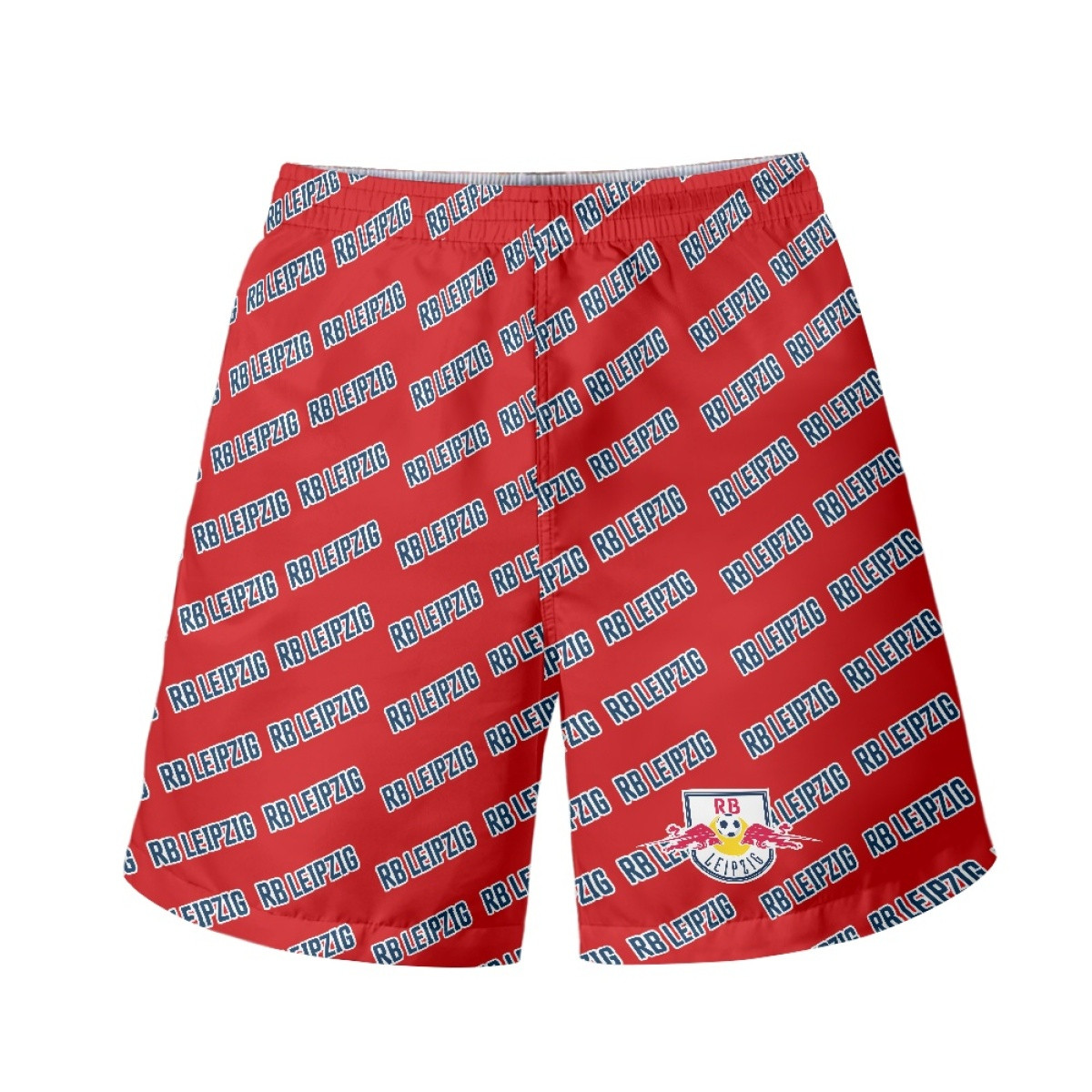 RB Leipzig Football Club Beach Shorts Swim Pants Swimming Trunks - Leipzig Football Club Medley Monogram Wordmark