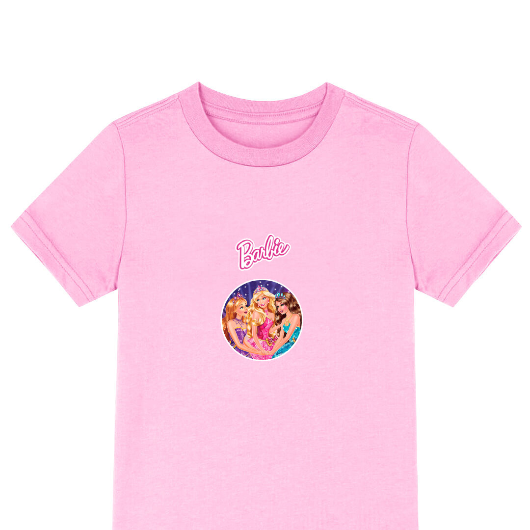 Barbie Tee Shirt T-Shirt Short Sleeve - Barbie Friends