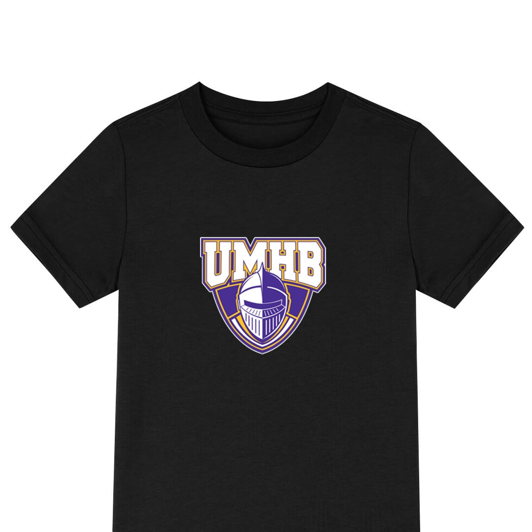Mary Hardin Baylor University Crusaders Tee Shirt T-Shirt Short Sleeve - Mary Hardin Baylor University Crusaders College Football Team Single Logo